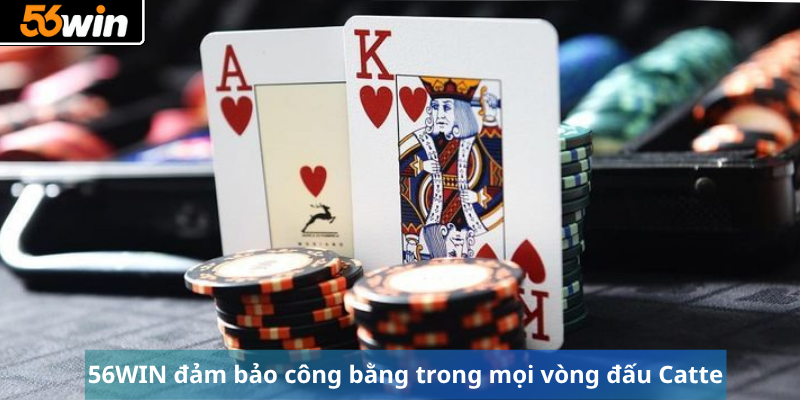56WIN đảm bảo công bằng trong mọi vòng đấu Catte